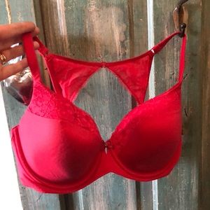 Red bra